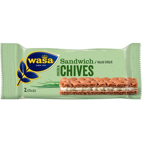 Wasa Sandwich Cheese & Chives.